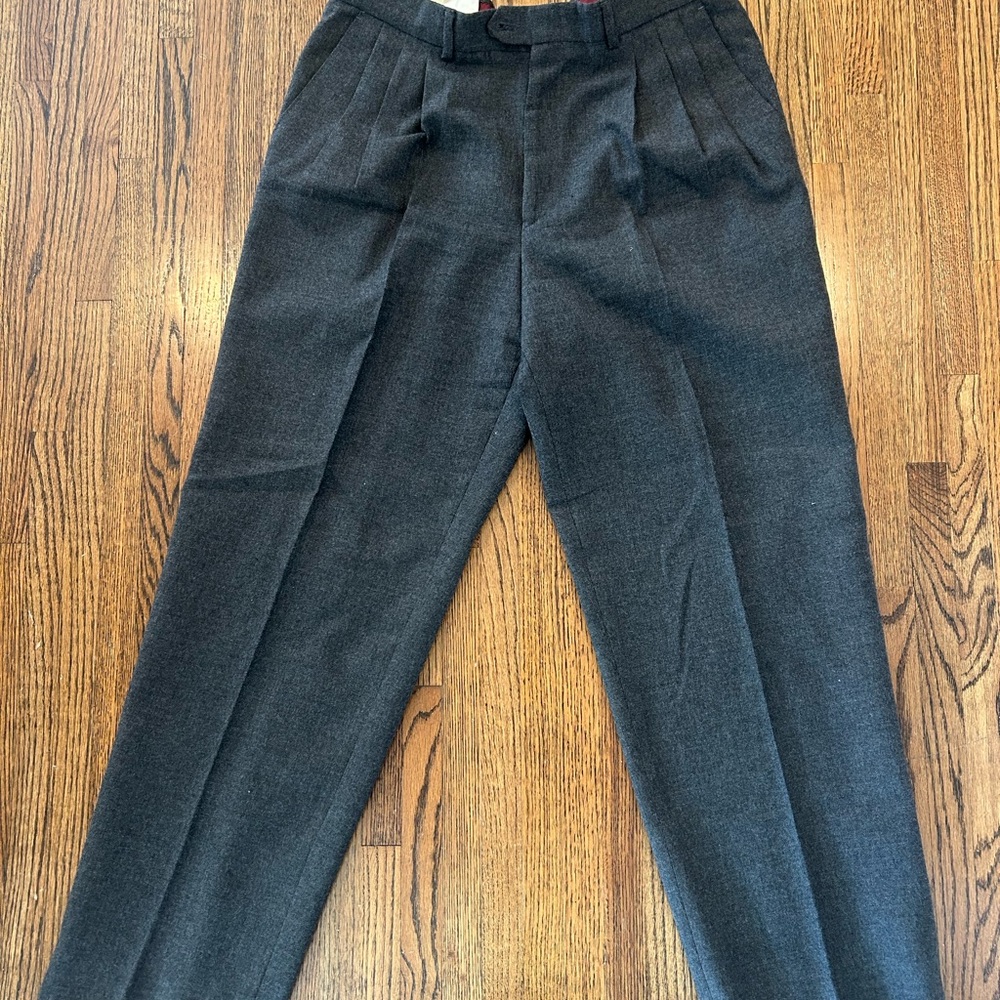 Classic Gray Giorgio Balestra pants Pleated Trousers